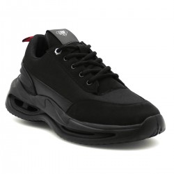 Heren Hardloper Sneakers Zwart 