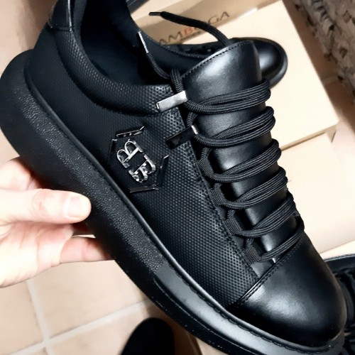 A.Mcqueen Platform Sneakers Zwart