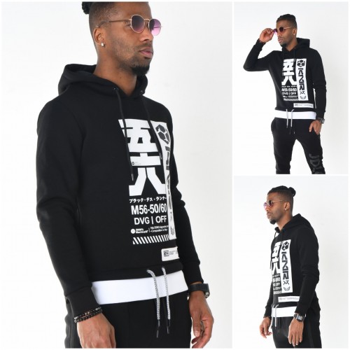 Heren Hooded Sweater Antra | Modedam